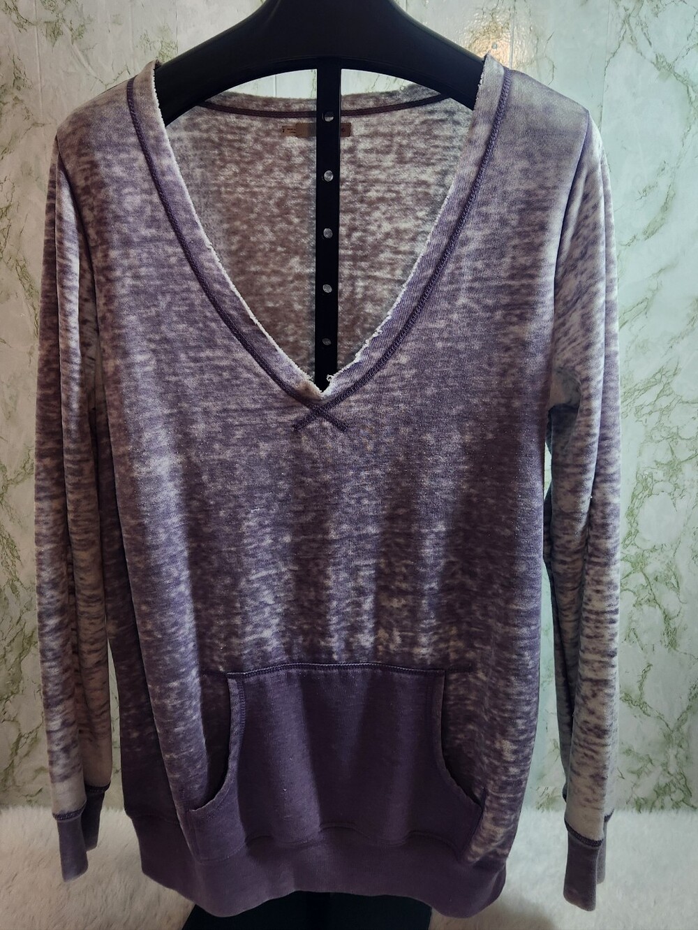 Maurices Purple Vneck Pullover